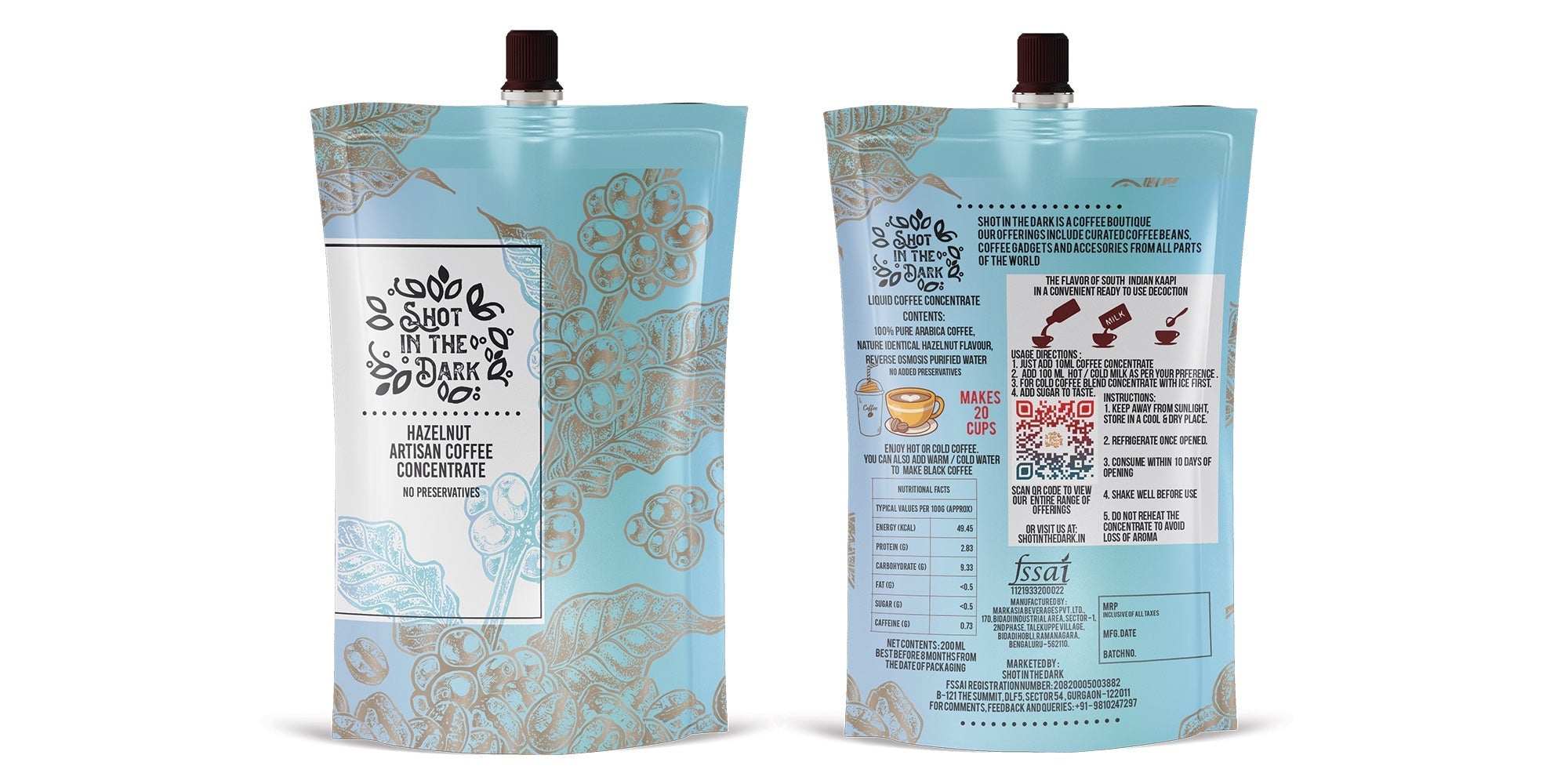Hazelnut Coffee Concentrate