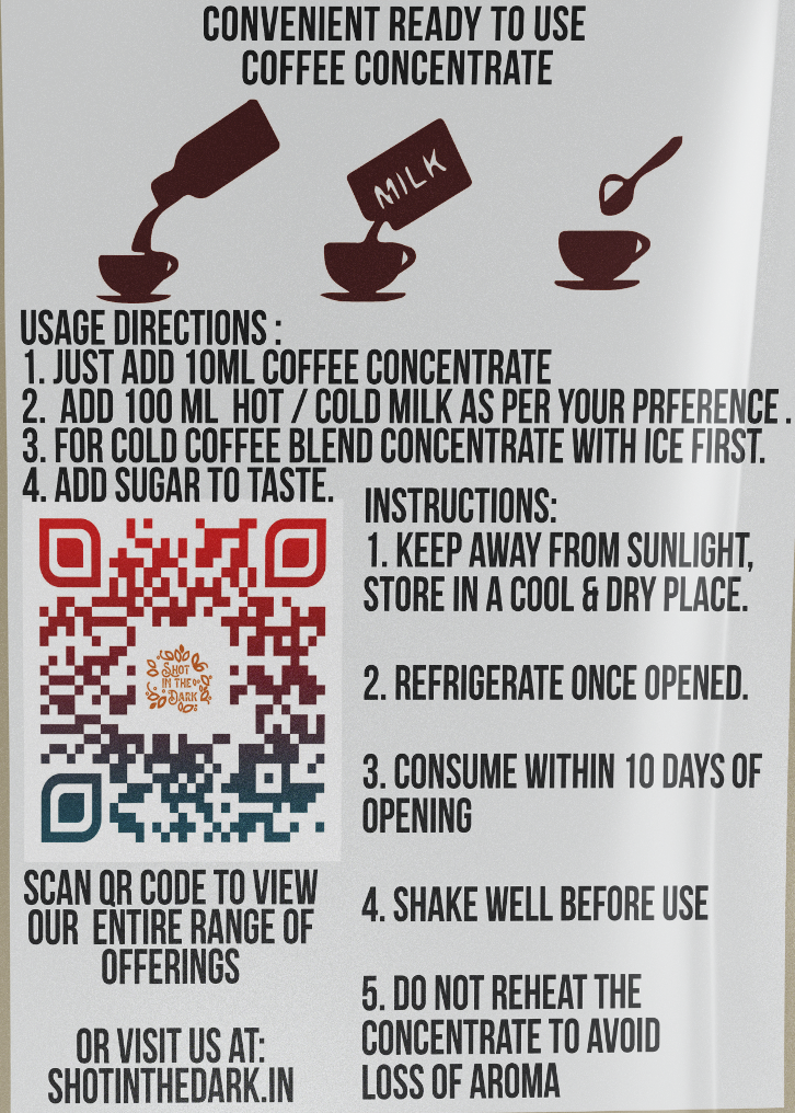 Chocolate Artisan Coffee Concentrate