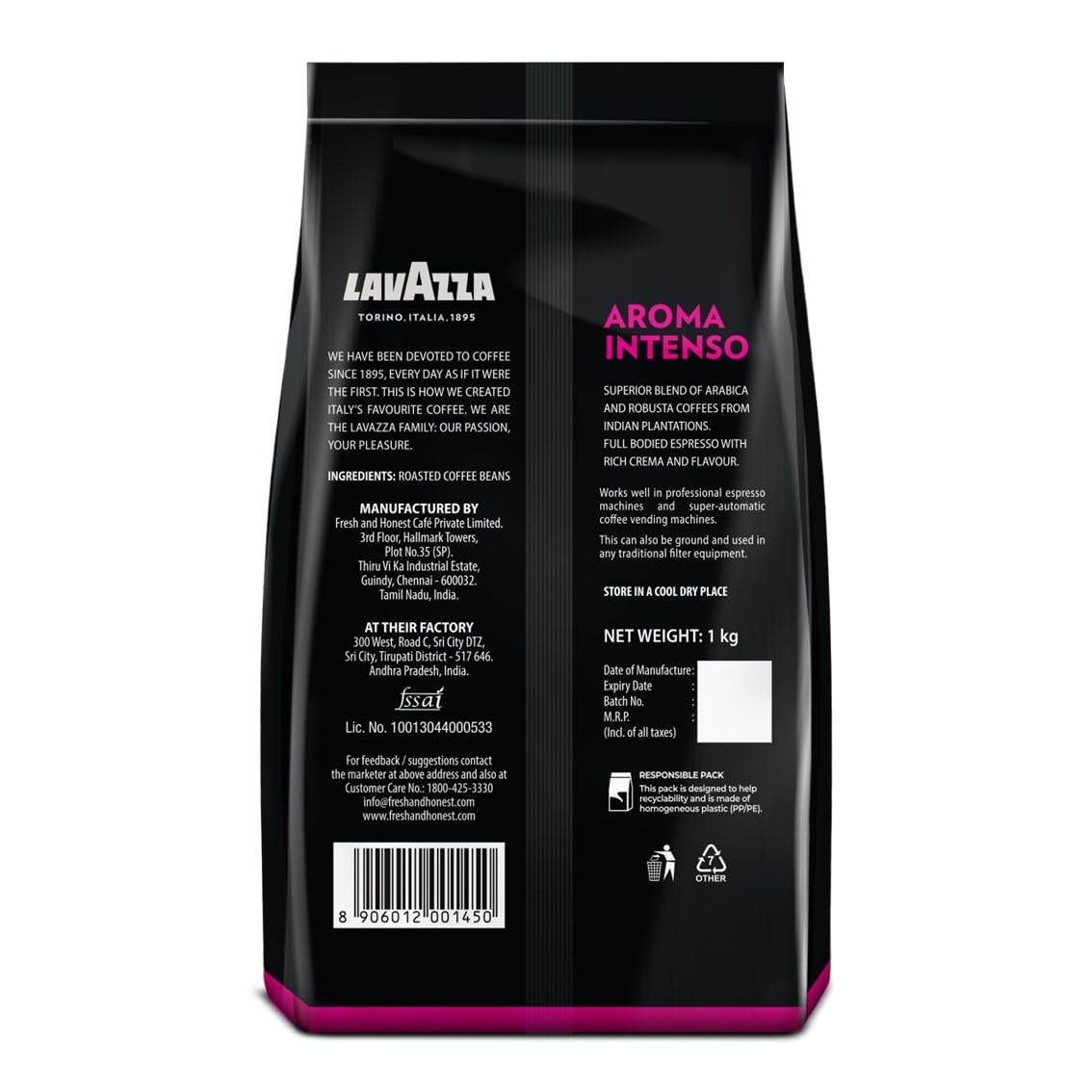 Buy Lavazza Aroma Intenso Coffee India