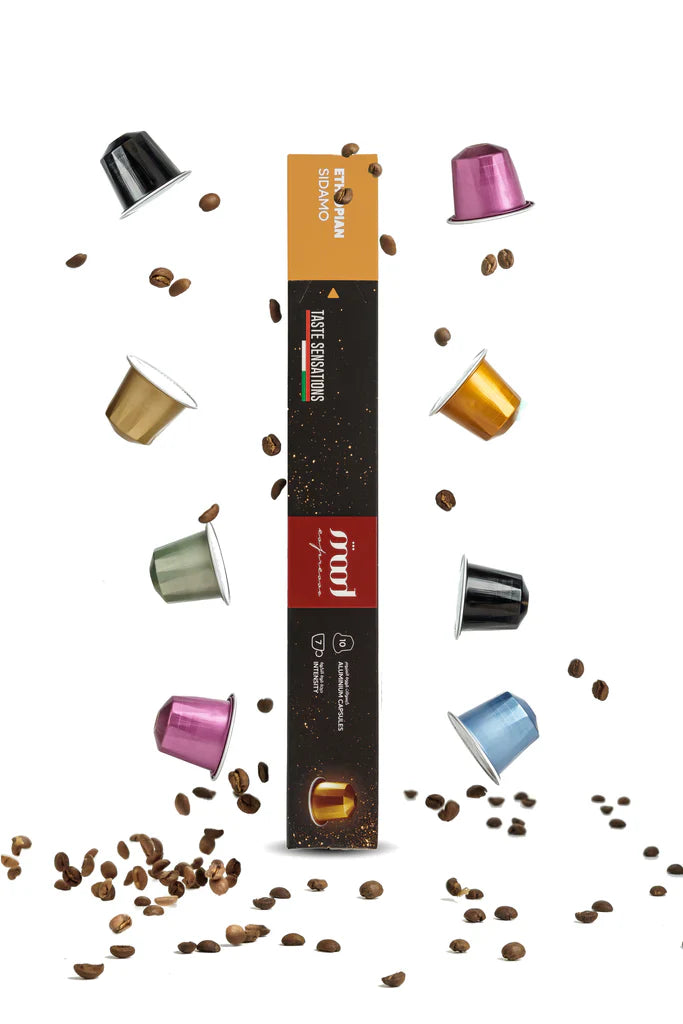 Mood Espresso Ethiopian Sidamo - Nespresso Compatible Aluminium capsules