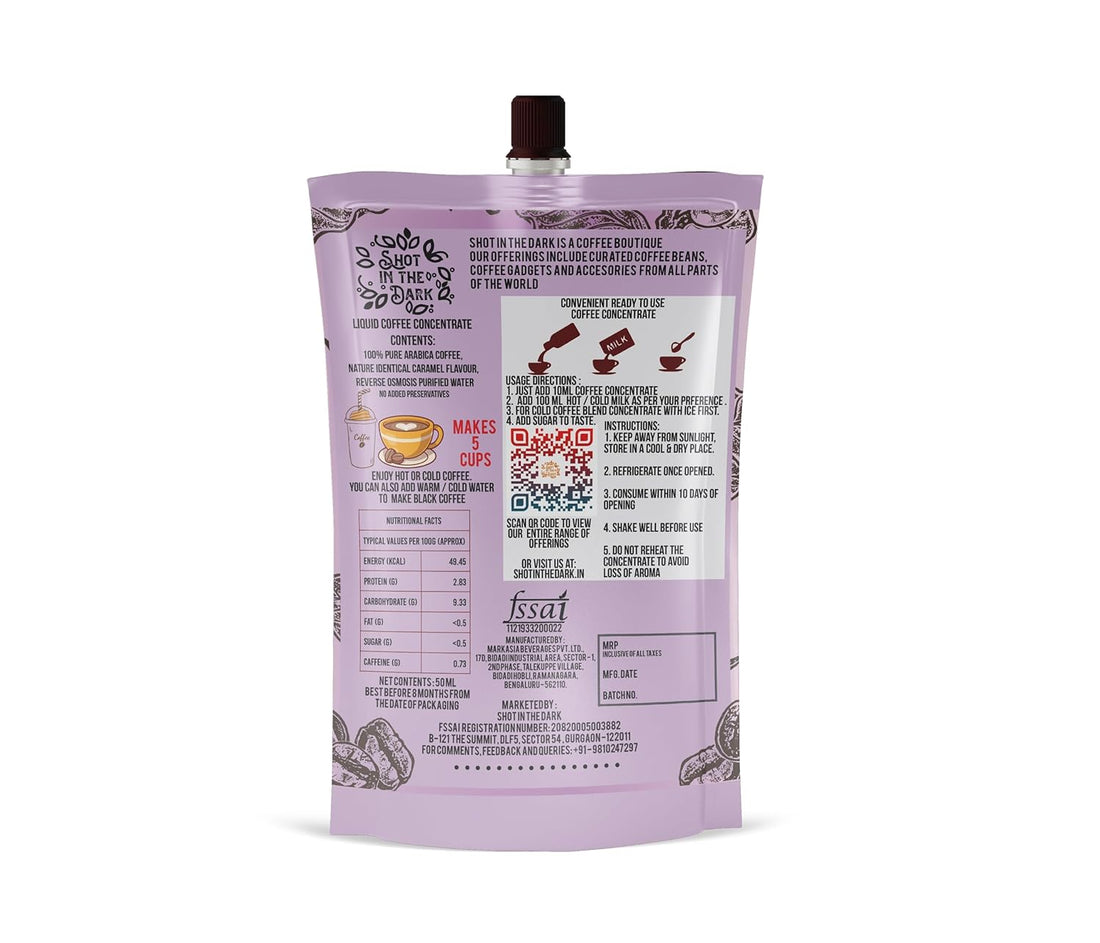 Caramel Coffee Concentrate