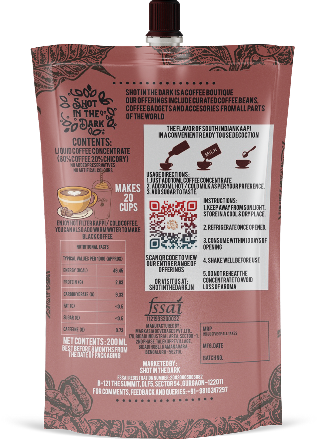 Filter Kaapi Coffee Concentrate